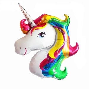 Unicorn Balloon Birthday Kids Party Decoration