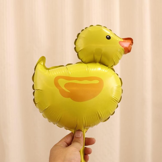 Farm Animal Yellow Duck Balloon Birthday Party Decoration Etsy
