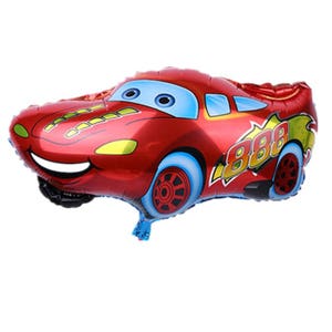 Cartoon Red Car Foil  Balloon Birthday Party Decoration Cartoon Toy