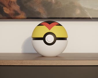 Level Ball Replica - 3D Printed Gaming Decor - Pokémon Inspired