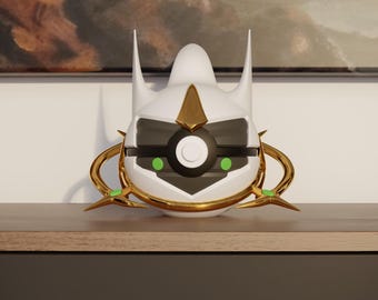 0493 Arceus Pokeball Replica - 3D Printed Gaming Decor - Pokémon Inspired