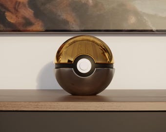 GS Ball Replica - 3D Printed Gaming Decor - Pokémon Inspired