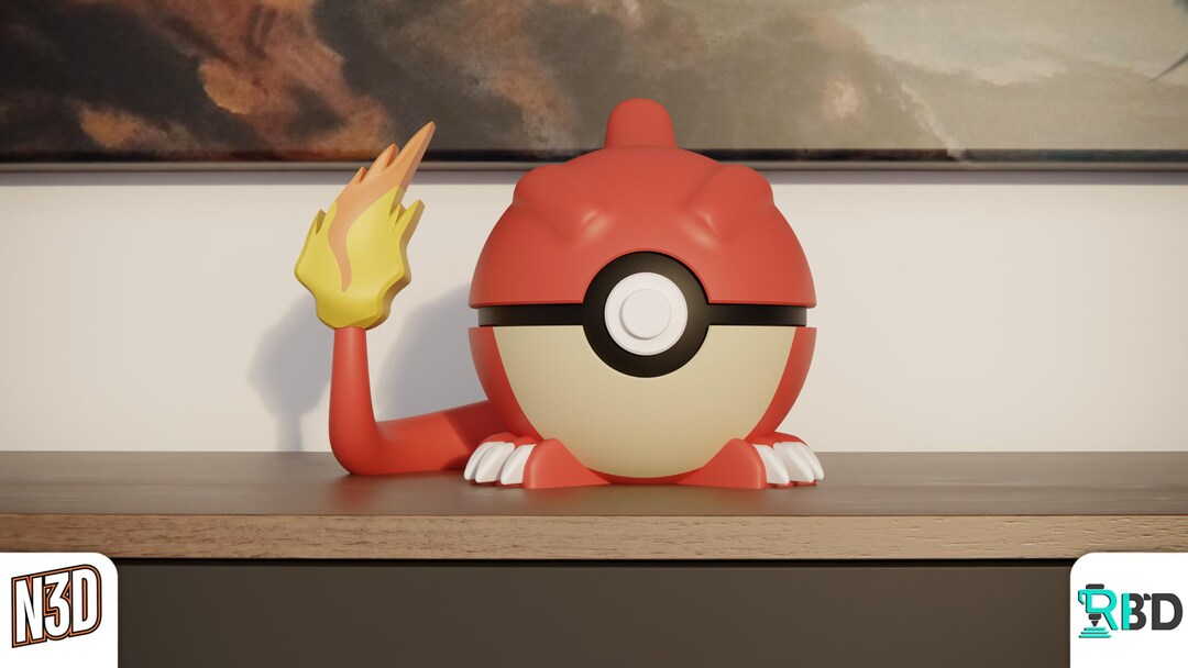 0005 - Charmeleon Ball - Etsy