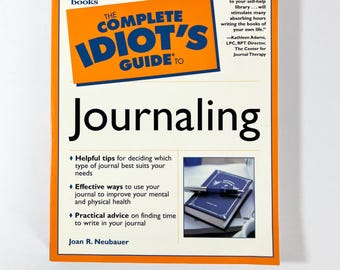 Complete Idiot's Guide to Journaling by Neubauer, Joan Softcover Book 2001