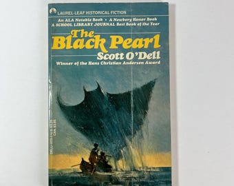 The Black Pearl by Scott O'Dell 1977 Vintage Dell Paperback Book
