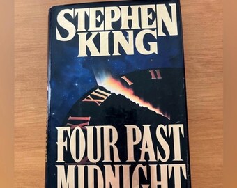 Stephen King Four Past Midnight hardcover first edition book Acceptable horror classic