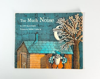 Too Much Noise by Ann McGovern childrens book 1971 softcover