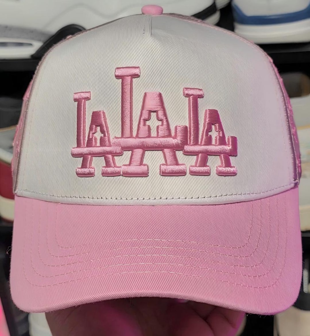 Rude Awakenings LALALA Trucker Hat Pink - Brand New - Etsy