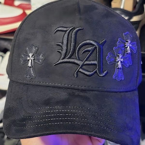 31 Hats - Thirty One LA Black Chrome Cross - Ropa urbana unisex completamente nueva