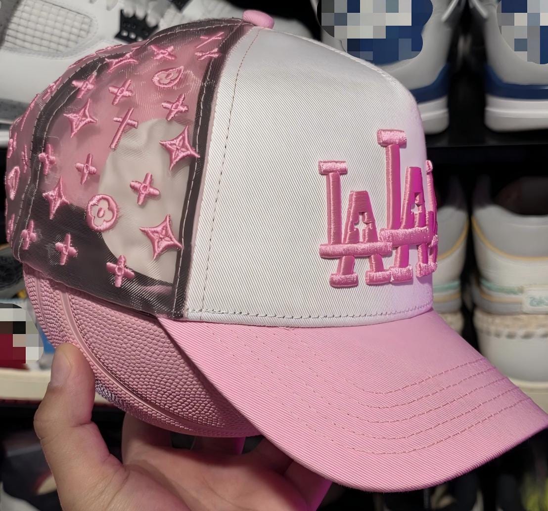 Rude Awakenings LALALA Trucker Hat Pink - Brand New - Etsy