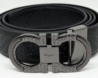 ceinture vintage Salvatore Ferragamo pour homme 120 cm avec boîte livraison gratuite