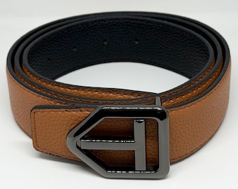 Cinturón vintage Tom Ford para hombre, 130 cm, con caja y envío gratuito.