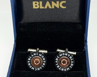 Luxe montblanc manchetknopen met doos gratis verzending