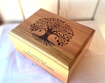 Urna de cremación de madera extragrande - Urna de gran tamaño