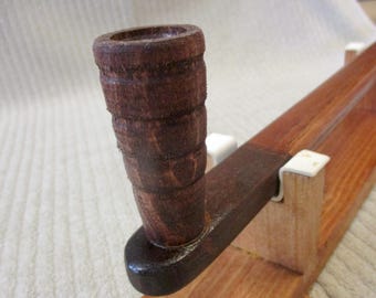 number 12, individually hand crafted, smokeable scared/peace pipe, indigenous, native style