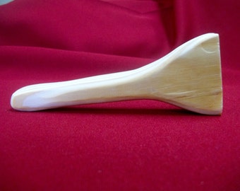 adult, wood fan handle