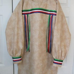 2XL mens, ready made, desert storm, traditional ribbon shirt, desert storm, indigenous, native style