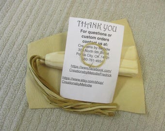 tiny tot wedge fan handle tan kit, native style, indigenous