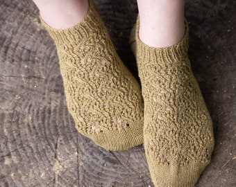 KNITTING PATTERN - Redspire PDF sock knitting pattern