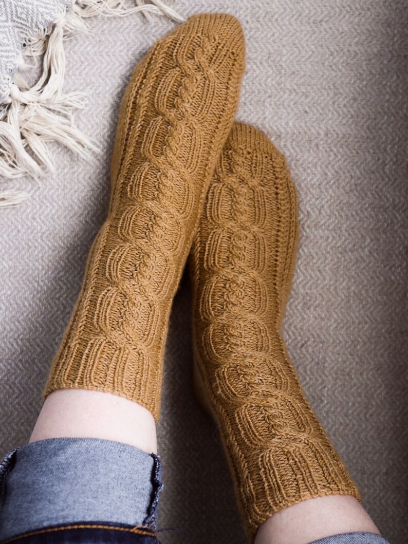 KNITTING PATTERN Littleton Socks PDF sock knitting pattern image 2