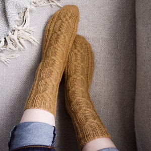 KNITTING PATTERN Littleton Socks PDF sock knitting pattern image 4