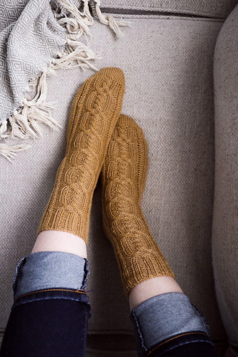 KNITTING PATTERN Littleton Socks PDF sock knitting pattern image 4