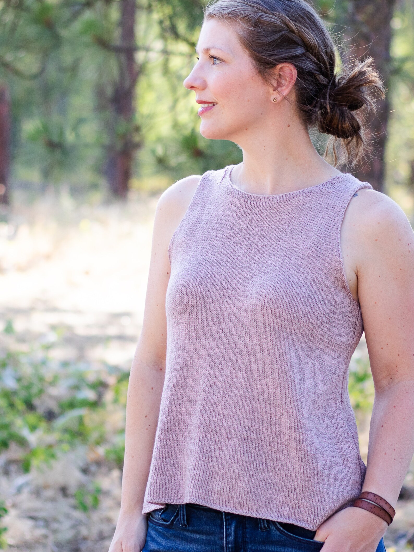 KNITTING PATTERN Summer Tank Knitting Pattern PDF Yampa Tank Etsy