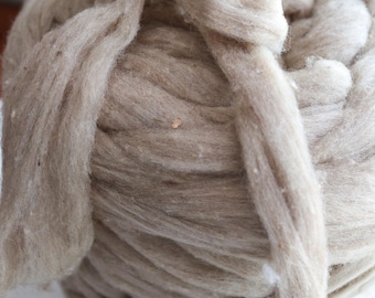 Merino de avena / mecha cardada de Targhee para hilar