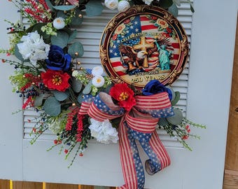 Celebración patriótica del 250 aniversario de Estados Unidos: Dios y la patria.