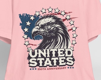 America 250 Shirt, 250th Anniversary 1776-2026, Semiquincentennial Patriotic Eagle Tee, Vintage USA Flag July 4th 2026 T-Shirt