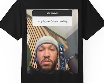 Jalen Brunson Meme Shirt, Nova Knicks Basketball Tee, NY Hoops Fan Gift, Big Head Joke, Roommates Podcast, Game Day Shirt, Comfort Colors