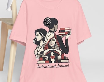 Instructional Assistant Shirt, Paraprofessional Gift, Teacher Aide Tshirt, Reading Professional Tee, Educational Squad, Teacher Day Gift