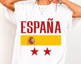 Spain World Cup Champions 2026 Comfort Colors Shirt, España Football Fan Tee, Gold Trophy Winners Apparel, Soccer Fan Gift
