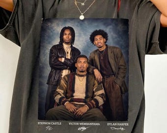 Victor Wembanyama Stephon Castle Dylan Harper Shirt, San Antonio Step Bros Comfort Colors 1717 Tee, 90s Vintage Bootleg Basketball Gift
