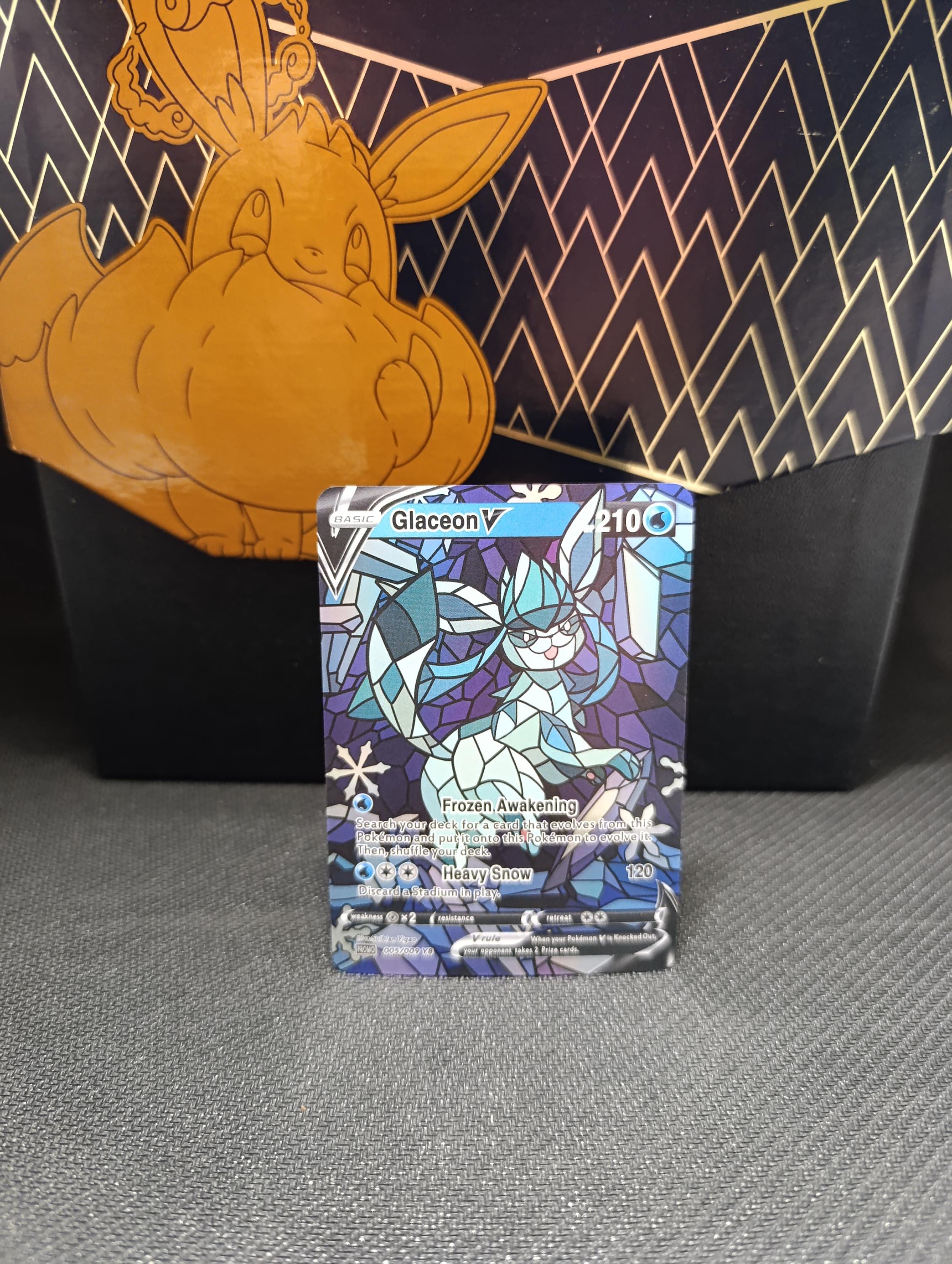 Eeveelutions Glass Stained Card - Etsy