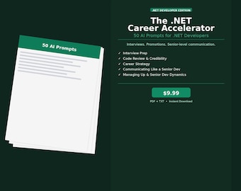 Suggerimenti per la carriera di sviluppatore DotNET: 50 suggerimenti per colloqui, promozioni e comunicazioni di alto livello