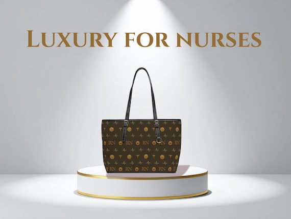 Luxury RN Tote|Designer Nurse Bag