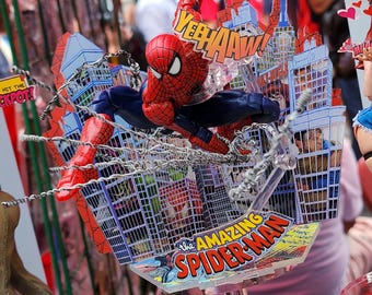 Diorama akrylowa Premium Display dla Spider-Mana