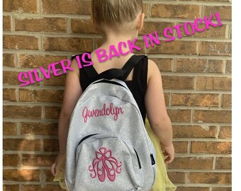 personalized nfinity bling backpack