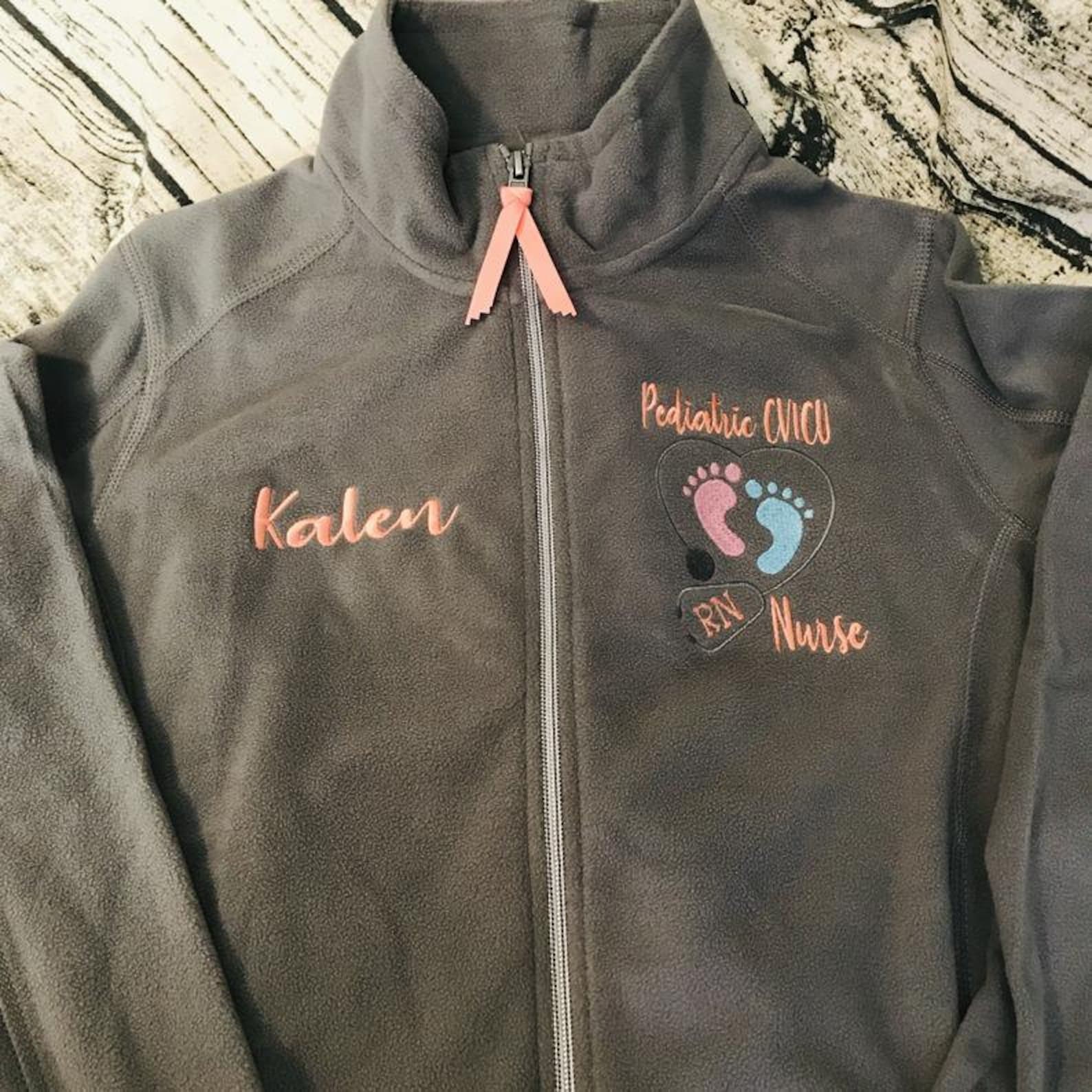 Radiology Jacket Embroidered Medical Full Zip Jacket Arm Etsy