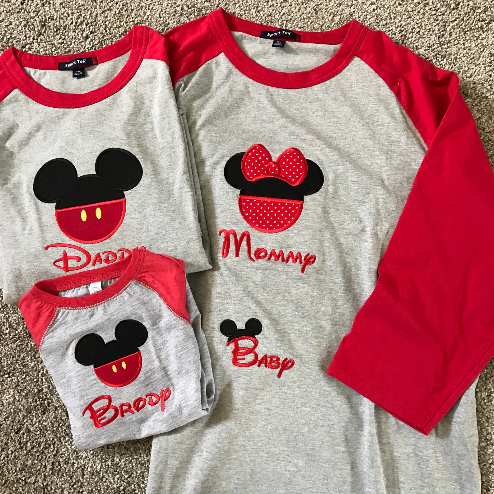 Personalized Custom embroidered Disney Vacation Shirts for the Etsy
