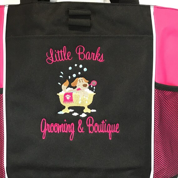 Dog Groomer Tote Bag Animal Groomer gift bag Paw Prints Etsy