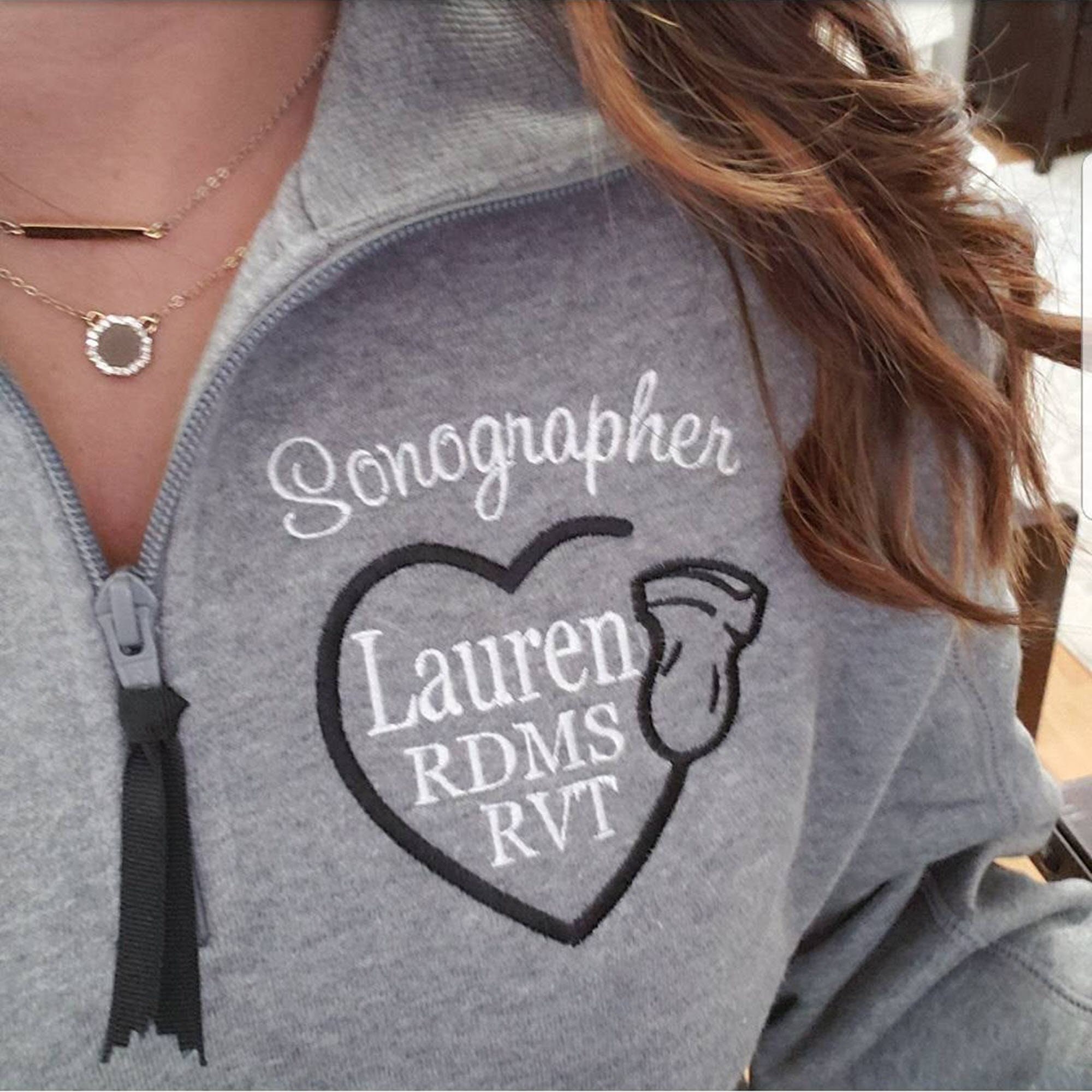 Monogram Quarter Zip - Etsy