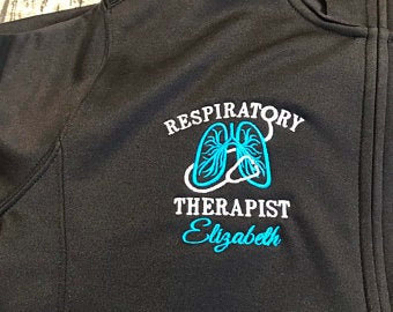 Radiology Jacket Embroidered Medical Full Zip Jacket Arm Etsy