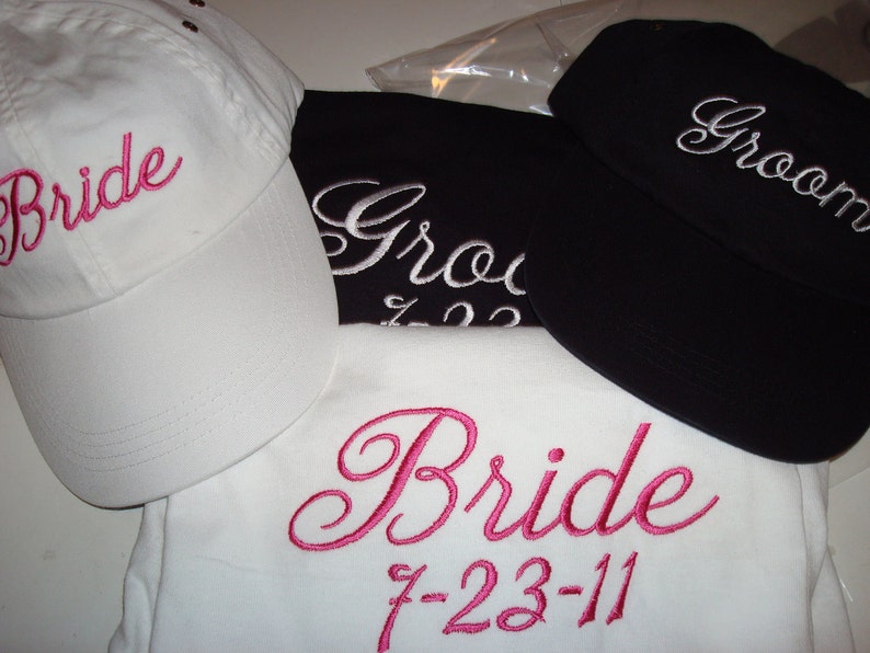t shirt for bride and groom