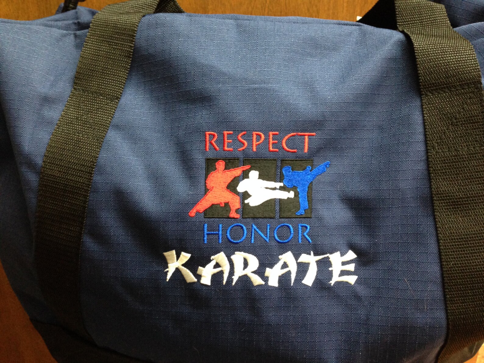 Karate Gear Bag Custom Duffle Bag Martial Arts Large Etsy