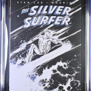 Silver Surfer Parable Turkish RARE 500-1K printed Stan Lee MOEBIUS CGC 9.4
