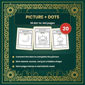 Islamic Worksheets for Kids, 125 Pages | Muslim Homeschool Printable (PDF) image 6