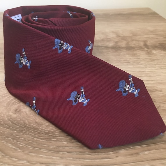 Mickey Mouse mariachi tie, 70s tie with Mickey Mou