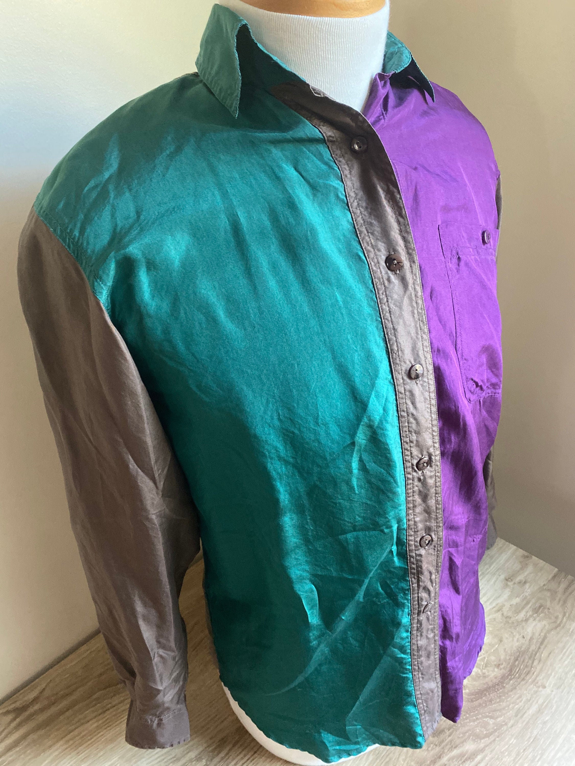 90's silk shirts Clearance
